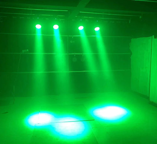 Mandotos 19x15W RGBW LED moving head stage light with DMX512 for dynamic stage lighting effects