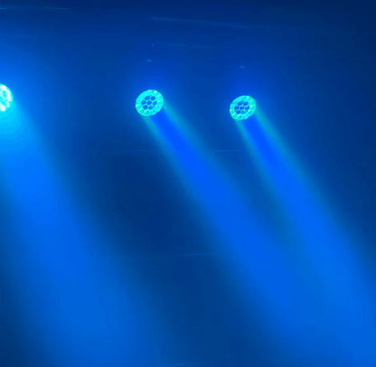 Mandotos 19x15W RGBW LED moving head stage light with DMX512 for dynamic stage lighting effects.