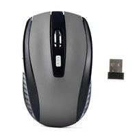 Mandotos 2.4G wireless Bluetooth ergonomic mouse with 800/1200/1600 DPI, 6 mute buttons, suitable for MacBook, tablets, and laptops.