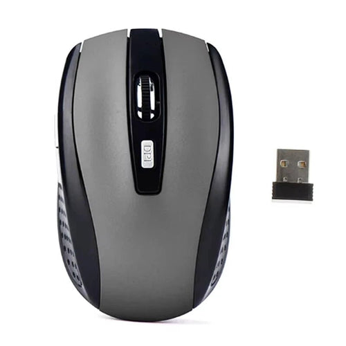 Mandotos 2.4G wireless Bluetooth ergonomic mouse with 800/1200/1600 DPI, 6 mute buttons, suitable for MacBook, tablets, and laptops.