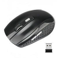 Mandotos 2.4G wireless Bluetooth ergonomic mouse with 6 mute buttons, adjustable DPI for MacBook, tablet, laptop, and PC use.