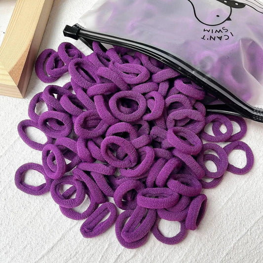 Mandotos kids elastic hair bands with sweets pattern, suitable for girls, children, and babies hair ties and accessories.