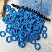 Mandotos kids elastic hair bands set with colorful sweets design, suitable for children’s hair ties, clips, and headbands.