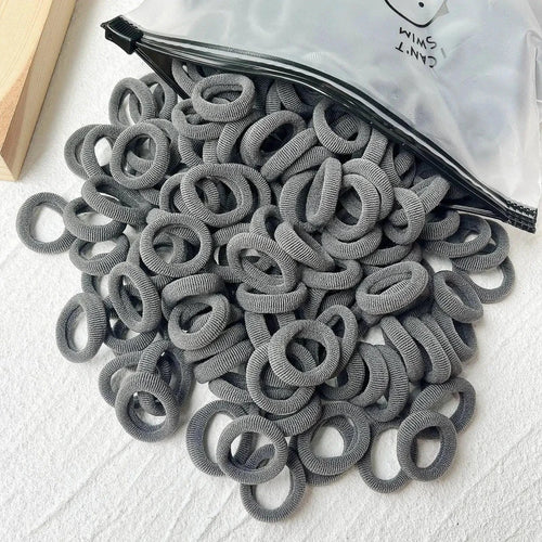 Mandotos kids elastic hair bands with colorful sweets design, suitable for girls' hair ties, clips, and baby hair accessories.
