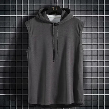 Mandotos 2026 Brand men's hip hop tank top featuring casual sleeveless design and bold style for streetwear fashion.