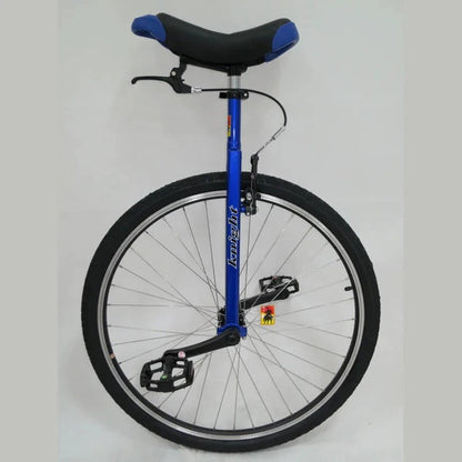 Mandotos 28-inch unicycle with brakes, heavy-duty design for men and teens, ideal for tall riders 160-195cm.