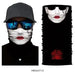 Mandotos 3D Charm Protective Mask featuring colorful decorative charms and adjustable straps for comfortable wear.