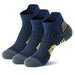 Mandotos 3-pair professional fitness sports socks with towel bottoms, non-slip, quick-drying, suitable for running, basketball, men and women.