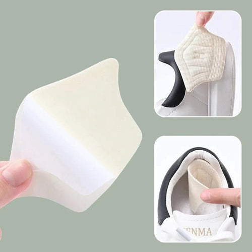 Mandotos 3 or 6 pairs of adjustable heel pads insoles for sport shoes, antiwear cushion inserts for added foot comfort.