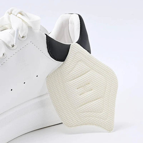 Mandotos sport shoe heel pads in 3 or 6 pairs, adjustable size anti-wear foot cushion inserts with back sticker for comfort.