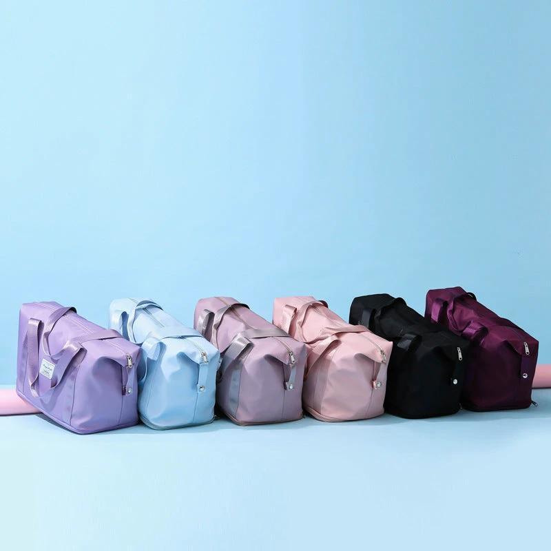 Mandotos large capacity travel and gym shoulder bag for workout, yoga, and outdoor use, with multiple compartments and durable design.
