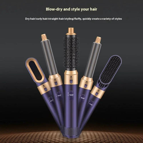Mandotos 5-in-1 multi-head styling curler with interchangeable barrels for versatile hair curling and styling options.