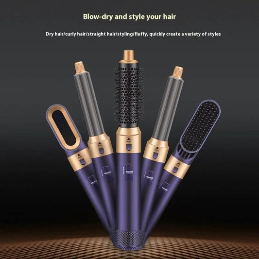 Mandotos 5-in-1 multi-head styling curler with interchangeable barrels for versatile hair curling and styling options.