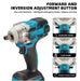 MANDOTOS 5-piece pro electric wrench kit with various wrench sizes and accessories for versatile, high-performance tightening and loosening.