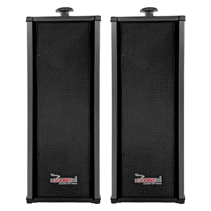Mandotos 5Core 100W indoor/outdoor stereo speakers with durable design and high-quality sound for versatile audio use