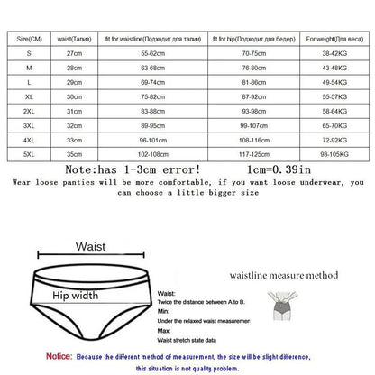 Set of 5 printed cotton women's panties by MANDOTOS featuring cute, plus-size briefs with colorful patterns and comfortable fit.