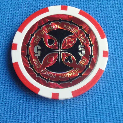 Mandotos ABS plastic high-end two-color poker and baccarat game chips, showing colorful casino-style coins for gambling games.