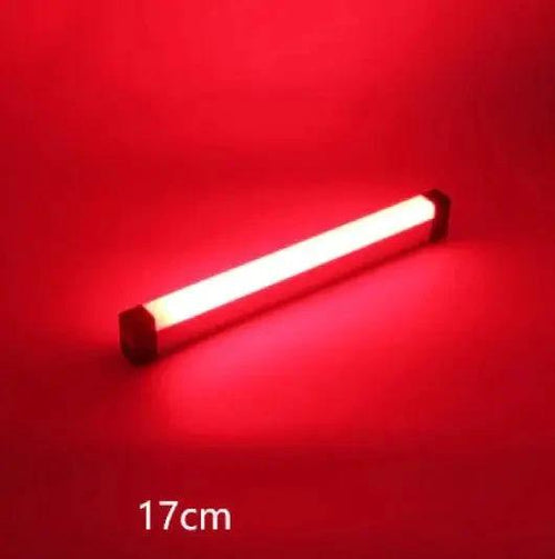 Mandotos adjustable portable LED fill light showing customizable brightness and color settings for professional photography.