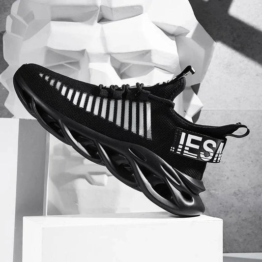 Mandotos men's advanced cushioning running shoes with breathable mesh and supportive midsoles for enhanced performance.