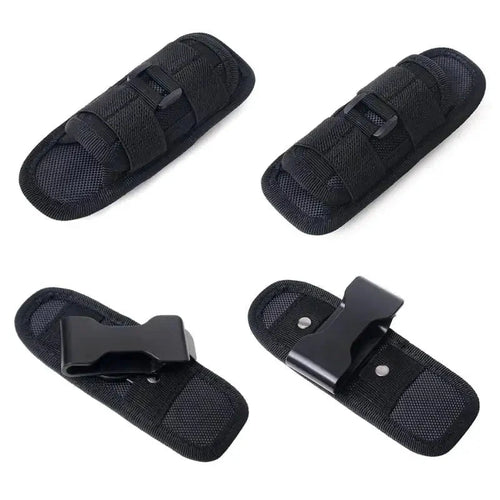 Mandotos Adventure Belt with flashlight carrier, adjustable belt strap and durable design for outdoor activities.