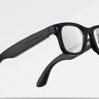 Mandotos AI Camera Smart Glasses with sleek design, featuring built-in camera and smart technology for hands-free capturing.