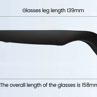 Mandotos AI Camera Smart Glasses with built-in camera and sleek design, worn on the face for hands-free video capture.