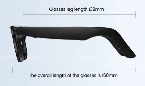 Mandotos AI Camera Smart Glasses with built-in camera and sleek design, worn on the face for hands-free video capture.