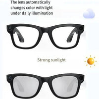 Mandotos AI Camera Smart Glasses with sleek design, featuring built-in camera and smart technology for enhanced wearability.