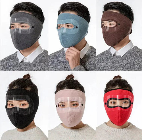 Mandotos Airy Outdoor Face Cover made of lightweight fabric, designed for comfortable protection during outdoor activities.