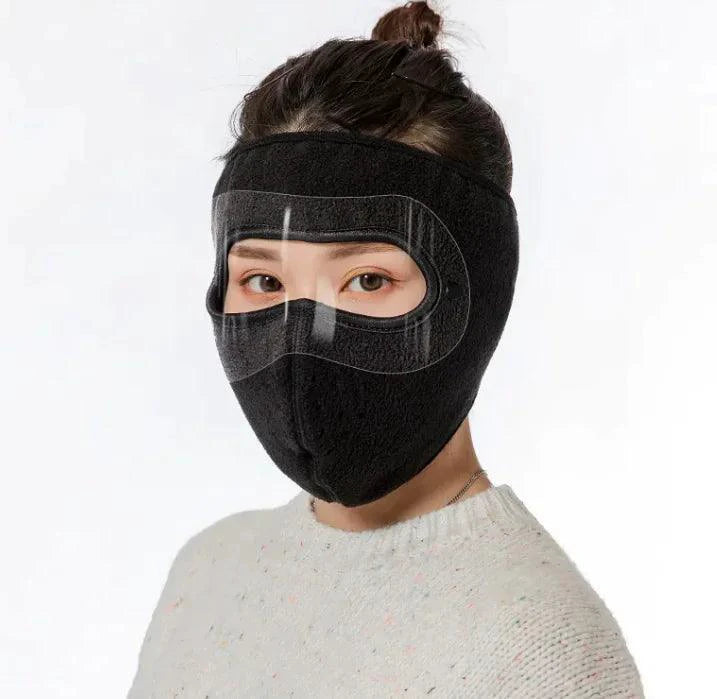 Lightweight outdoor face cover by MANDOTOS featuring breathable fabric and a comfortable fit for outdoor protection.