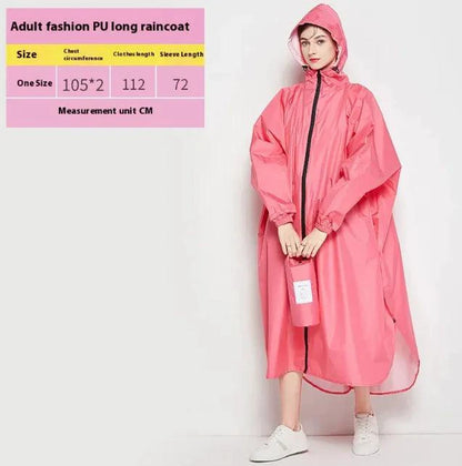 Mandotos all-weather cyclist raincoat shown in bright yellow with reflective strips, designed for rainproof cycling comfort.