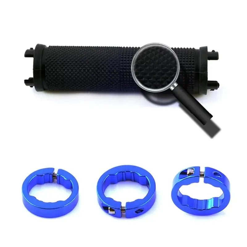 Mandotos Alloy Ultimate Comfort Bike Grips with ergonomic design for a secure, comfortable riding experience.