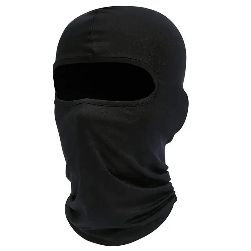 Mandotos Alpine full face cover with adjustable straps and breathable fabric for outdoor winter sports protection.