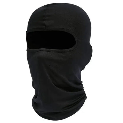Mandotos Alpine full face cover with adjustable straps and breathable fabric for outdoor winter sports protection.