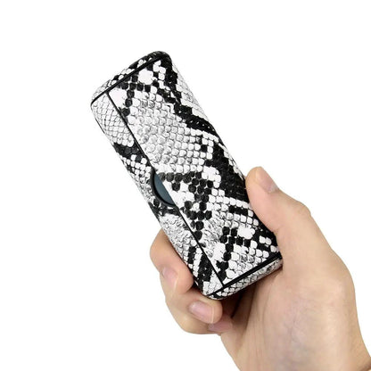Mandotos animal snake leather case featuring a textured snake pattern, designed for stylish protection of your device.