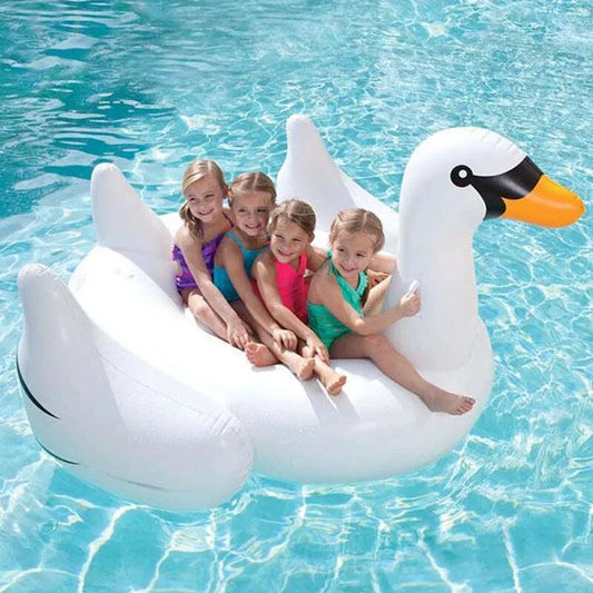Mandotos Aqua Oasis pool float with dual air chambers and vibrant design, perfect for relaxing in the water.