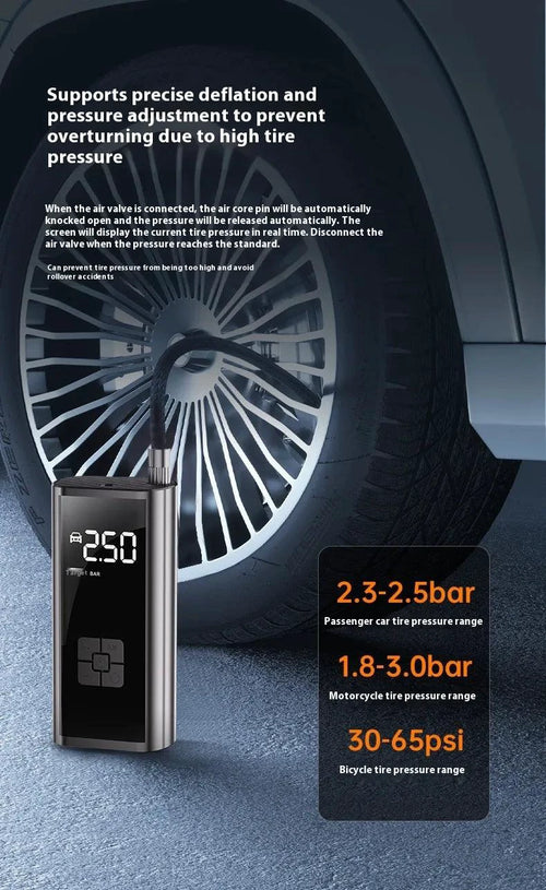 Mandotos AutoCharge Cylinder, automotive part with metal casing and connectors, designed for vehicle charging systems.