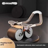 Mandotos Automatic Rebound Abdominal Wheel for core strengthening and abdominal workouts. Compact workout equipment.