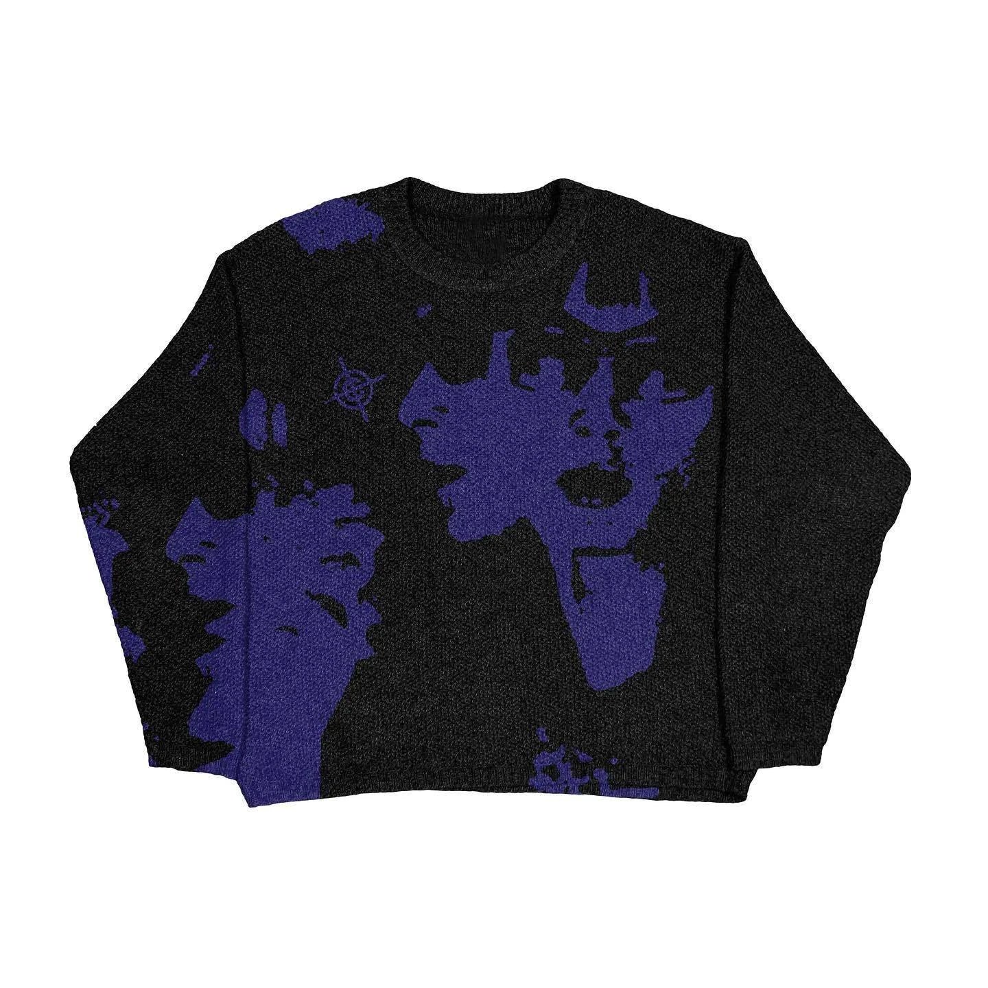 Mandotos women's autumn and winter sweater in cozy knit with a stylish fit, perfect for cold weather.