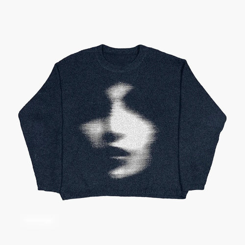 Mandotos women's autumn and winter sweater in cozy knit, featuring a stylish design and warm, comfortable fit.