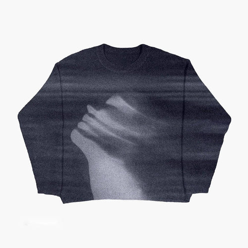 Mandotos women's autumn and winter sweater with cozy knit fabric, featuring a stylish design and warm fit for cold weather.