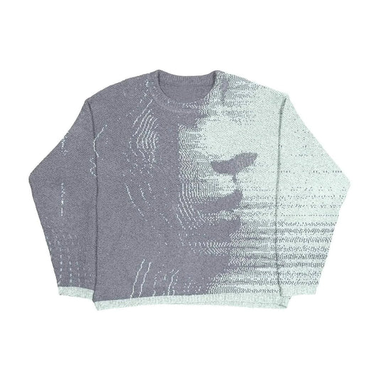 Mandotos women's autumn and winter sweater in cozy knit, featuring a stylish design and warm fit for cold weather.