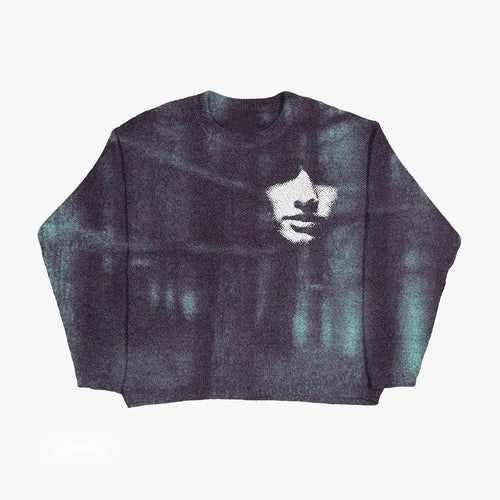 Mandotos women's autumn and winter sweater in cozy knit with a stylish design, perfect for cold weather.