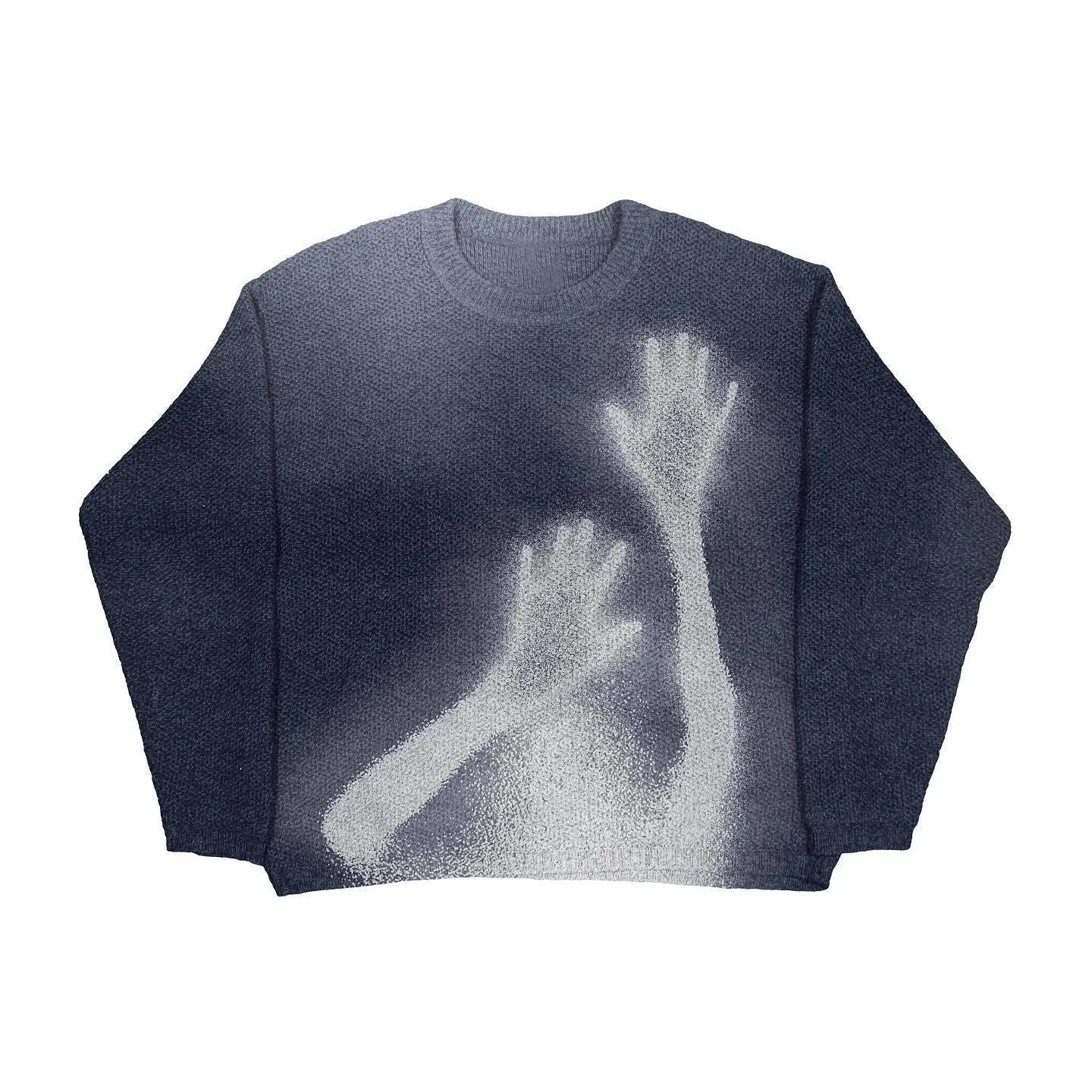 Mandotos women's autumn and winter sweater in cozy knit, featuring a stylish design and warm fit for cold weather.
