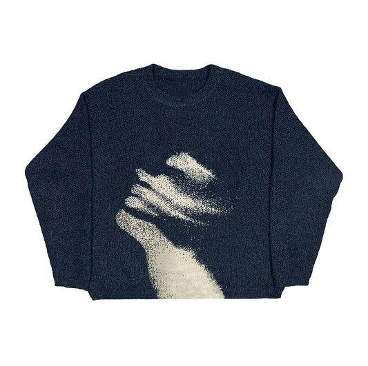 Mandotos women's autumn and winter sweater in cozy knit, featuring a stylish design perfect for cold weather.
