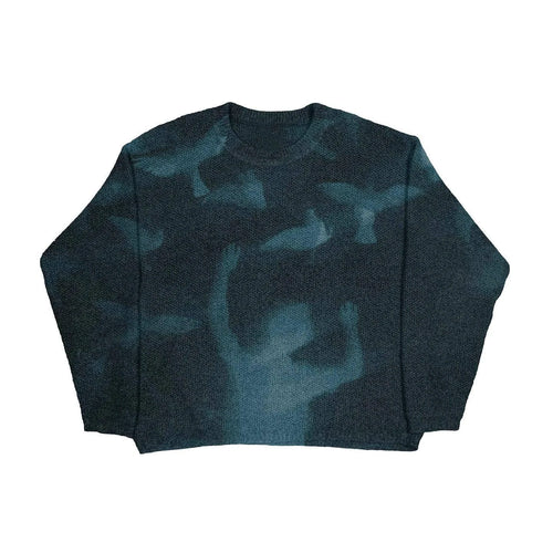 Mandotos women's autumn and winter sweater featuring cozy knit fabric in warm fall tones, long sleeves, and a stylish fit.