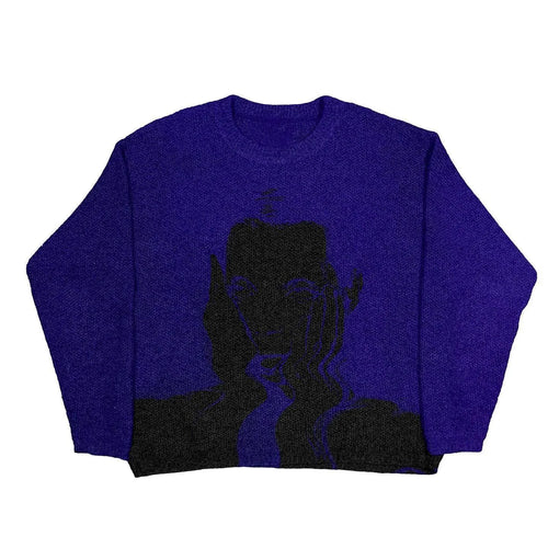 Mandotos women's autumn and winter sweater in cozy knit, featuring a stylish fit and seasonal colors.