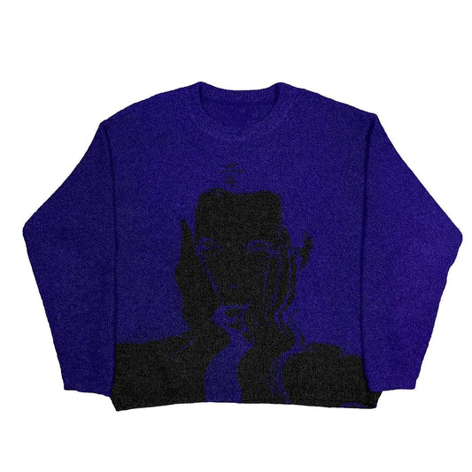 Mandotos women's autumn and winter sweater in cozy knit, featuring a stylish fit and seasonal colors.