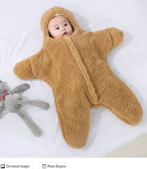 Soft baby quilt from MANDOTOS featuring colorful patchwork design, ideal for nurseries and cozy crib bedding.
