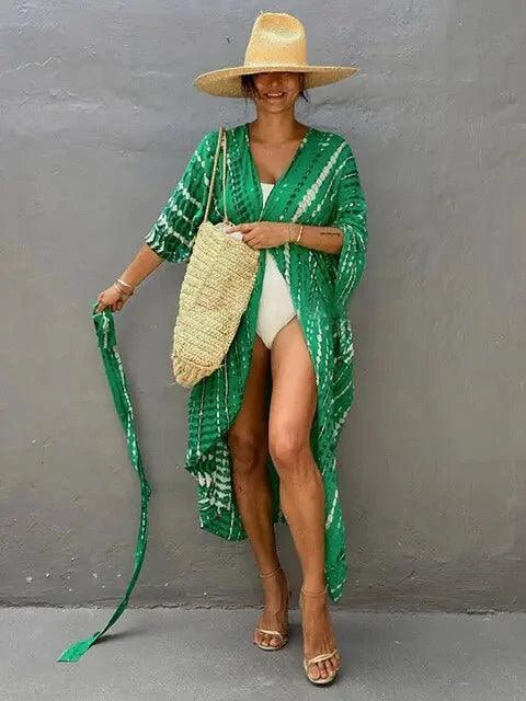 Mandotos Beach Chic Cover-Up featuring lightweight, breezy fabric perfect for sun-kissed beach adventures.